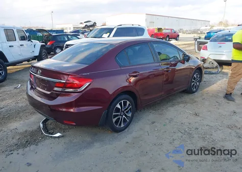 2014 Honda Civic Ex z USA, uszkodzony, nr VIN 19XFB2F88EE024400